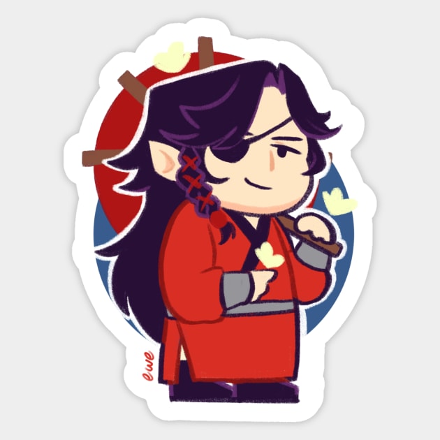 Hua Cheng Little Sticker by ewewhy